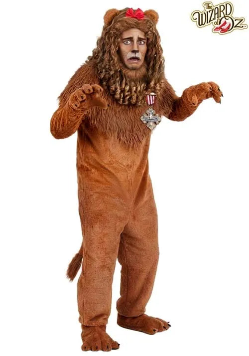 Adult Premium Wizard of Oz Cowardly Lion Costume Main image