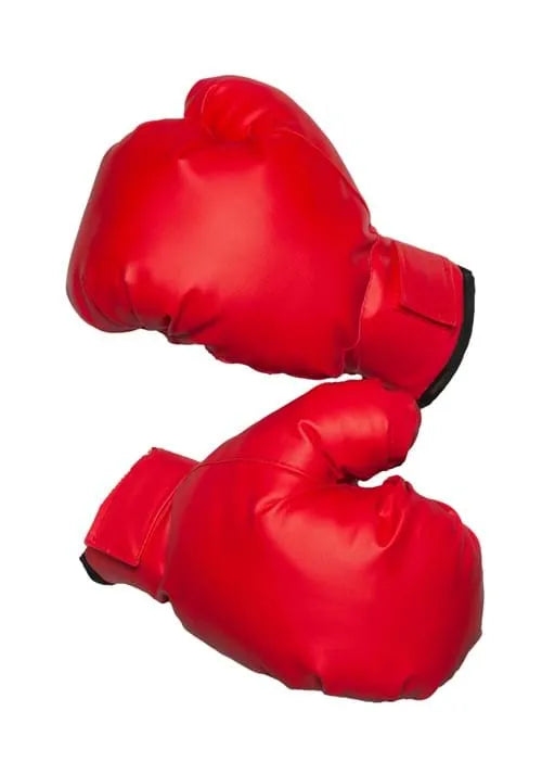 Adult Red Boxing Gloves Main image