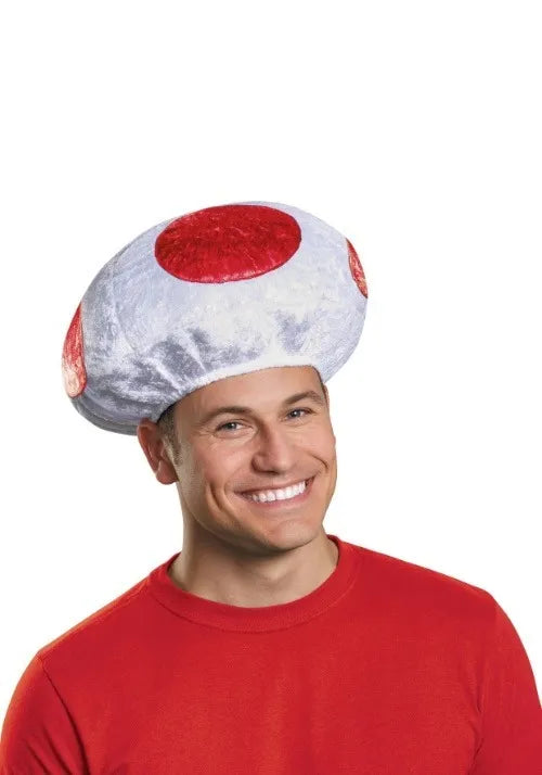 Adult Red Mushroom Hat Main image