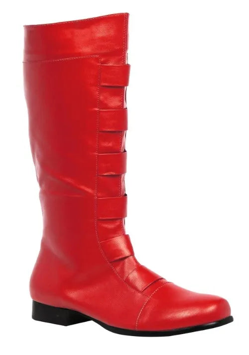 Adult Red Superhero Boots Main image
