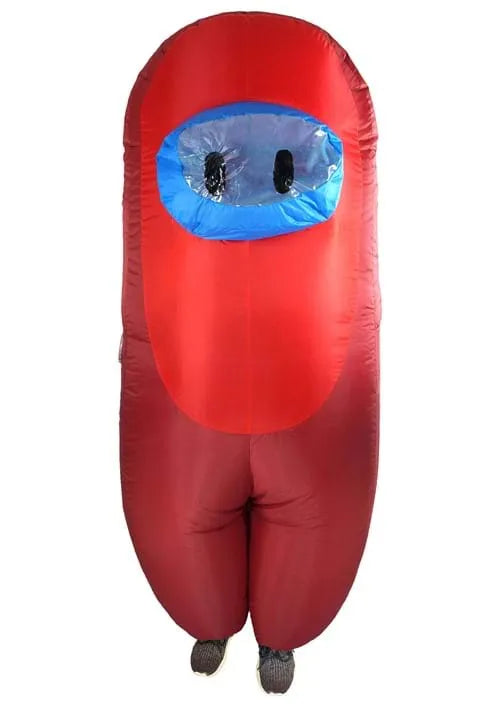 Adult Red Sus Crewmate Killer Costume Main image
