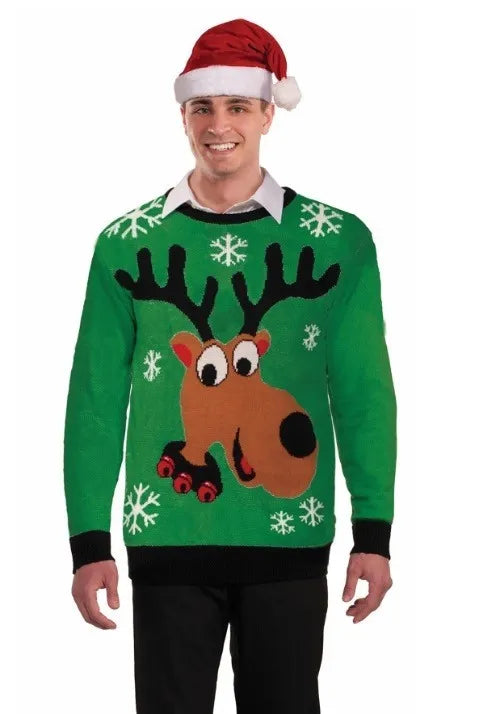 Adult Reindeer Ugly Christmas Sweater Main image