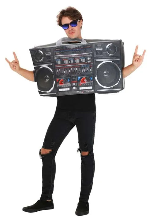 Adult Retro Boombox Costume Main image