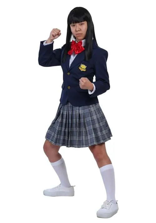 Adult School Girl Ninja Costume Main image