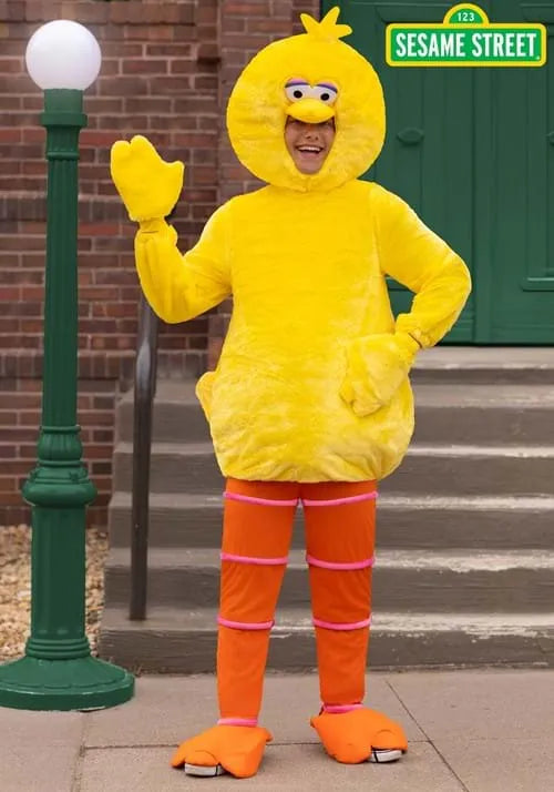 Adult Sesame Street Big Bird Costume Main image