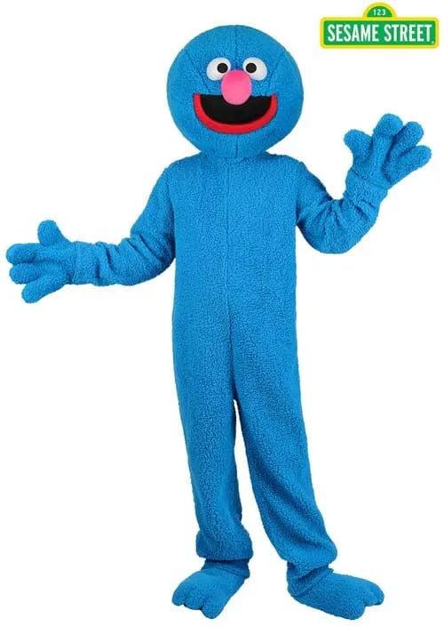 Adult Sesame Street Grover Costume Main image