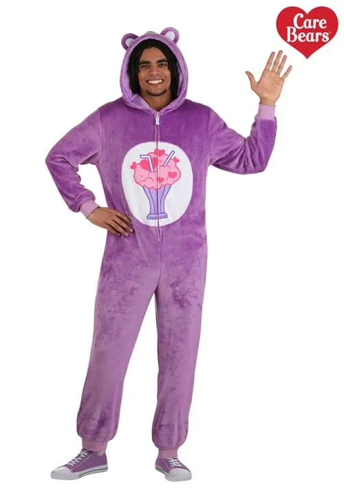 Adult Care Bears Share Bear Costume Onesie