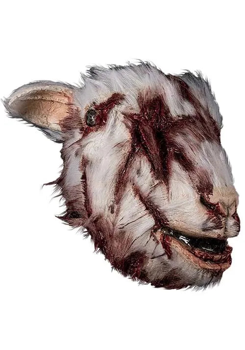Adult Slashed Goat Mask Main image