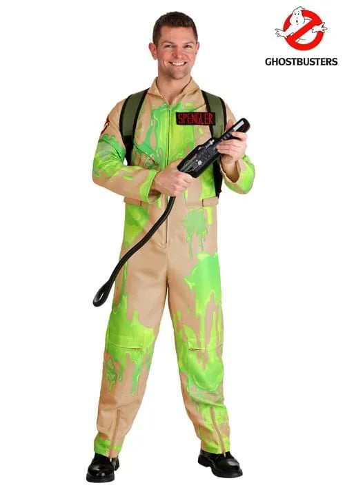 Adult Slime-Covered Ghostbusters Costume