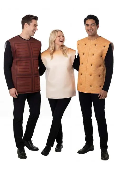 Adult S'mores Costume Set Main image