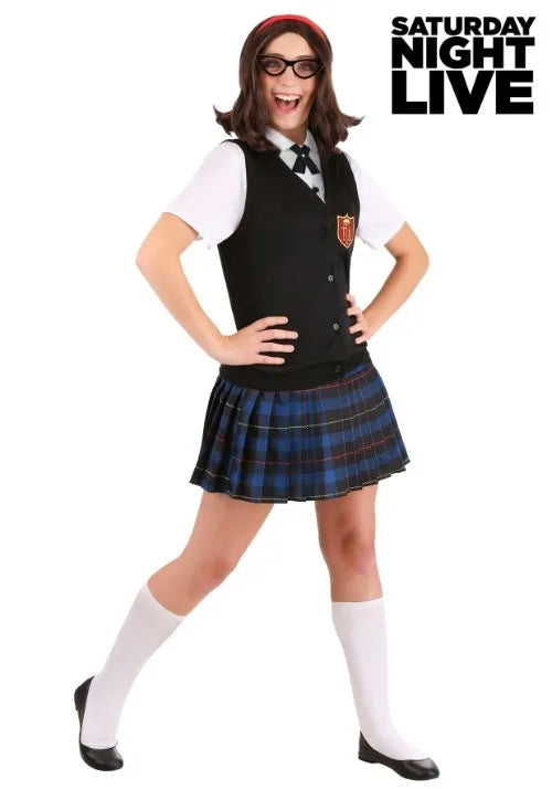 Adult SNL Mary Katherine Gallagher Costume Main image