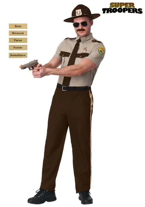 Adult State Trooper Costume Super Troopers Main image
