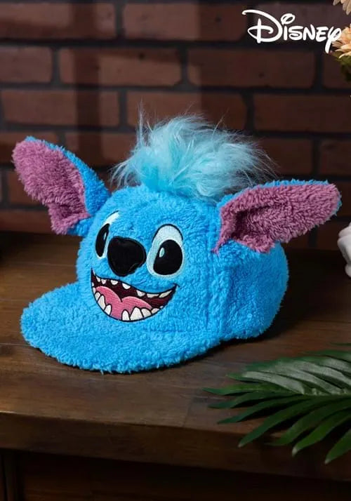 Adult Stitch Fuzzy Costume Cap Main image