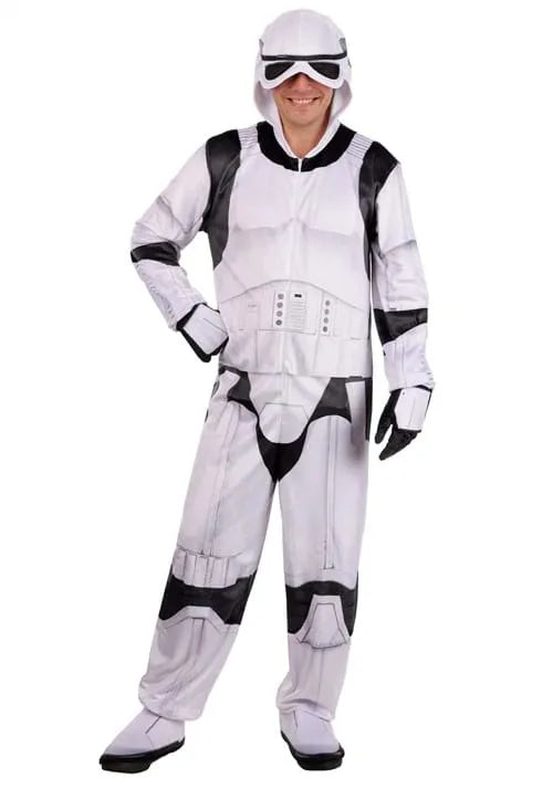 Adult Deluxe Star Wars Stormtrooper Costume Onesie Main image