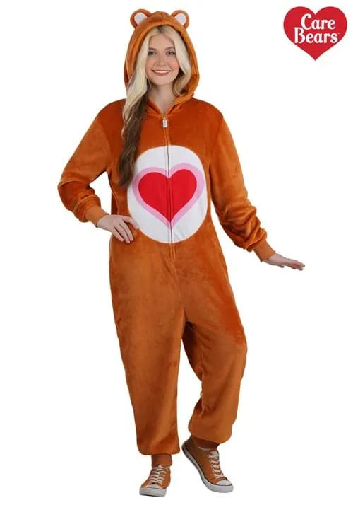 Care Bears Tenderheart Bear Adult Costume Onesie