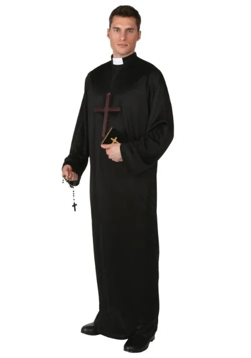 Adult Traditional Priest Costume Main image