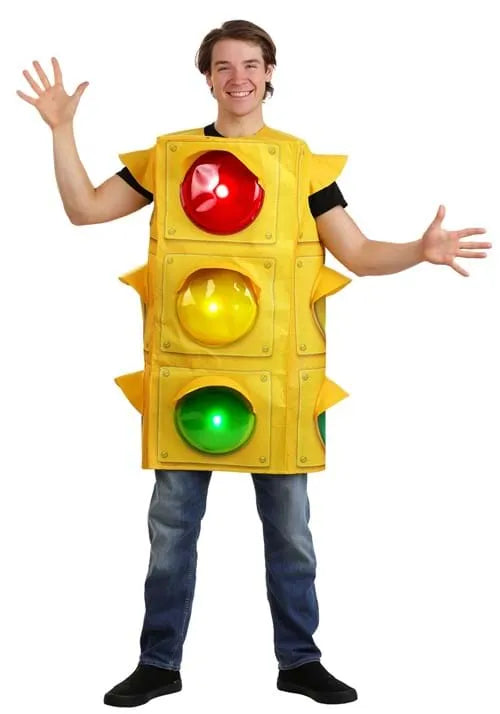 Adult Traffic Light Costume Main image