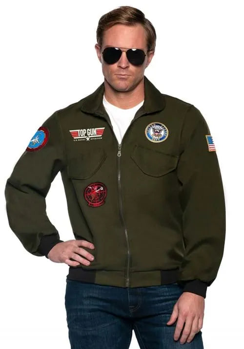 Adult US Navy Top Gun Pilot Jacket Main image