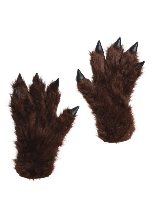 Adult Werewolf Costume Gloves Main image