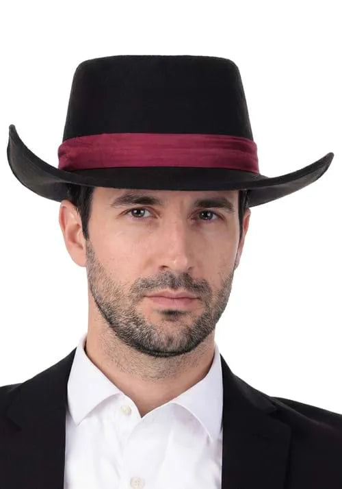 Adult Western Saloon Gambler Costume Hat Main image