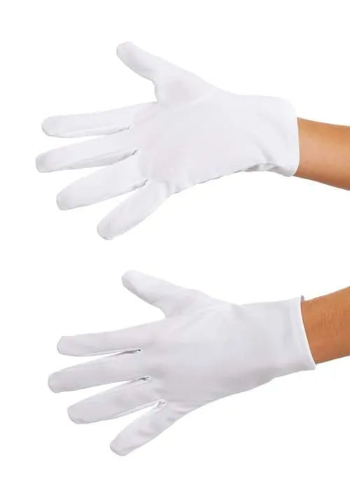 Adult White Gloves Main image