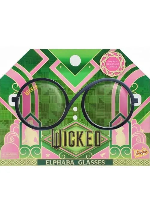 Adult Wicked Elphaba Metal Costume Glasses Main image