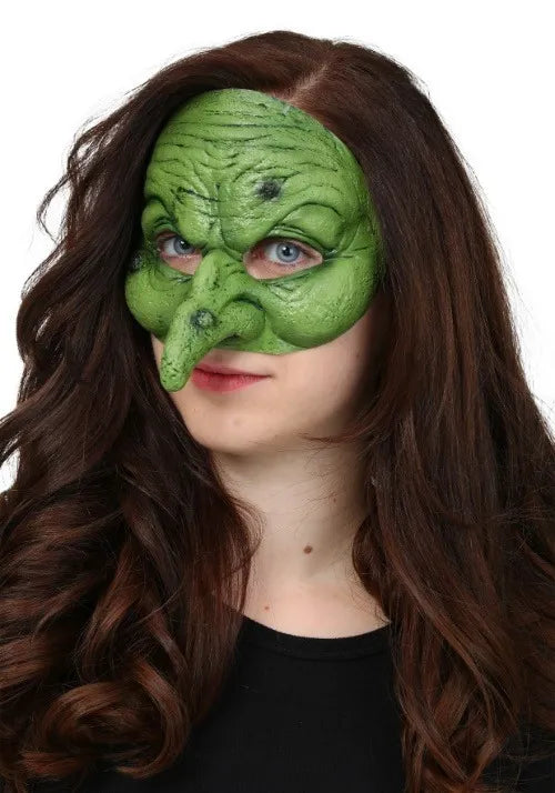 Adult Witch Half-Mask Main image