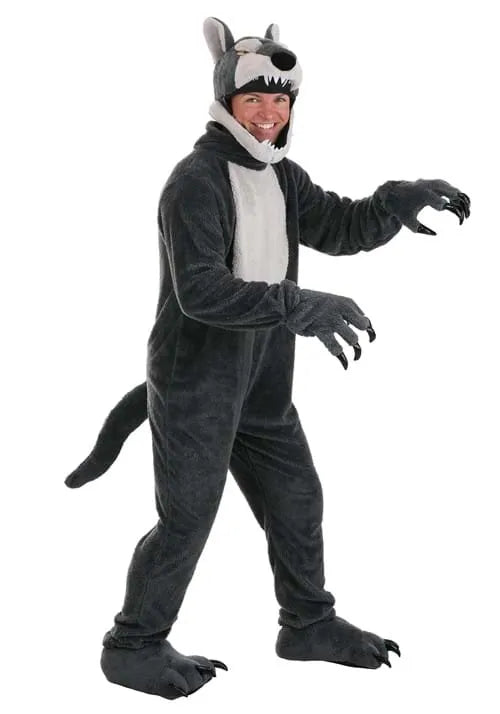 Adult Wolf Jawesome Costume Main image