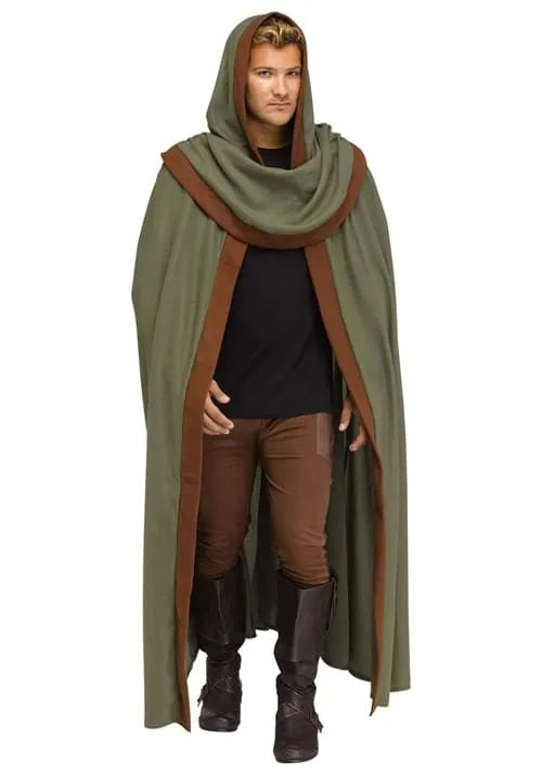 Adult Woodland Warrior Cloak Main image