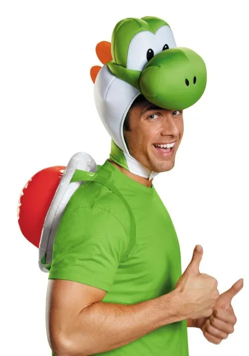 Adult Super Mario Bros. Yoshi Costume Accessory Kit Main image