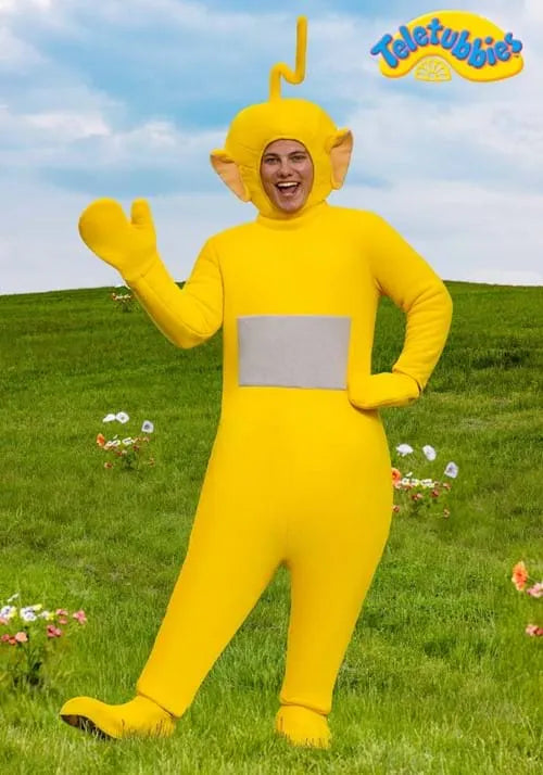 Adult Laa-Laa Teletubbies Costume for Adults