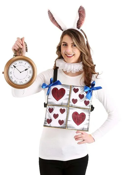 Adult's White Rabbit Costume Kit Main image