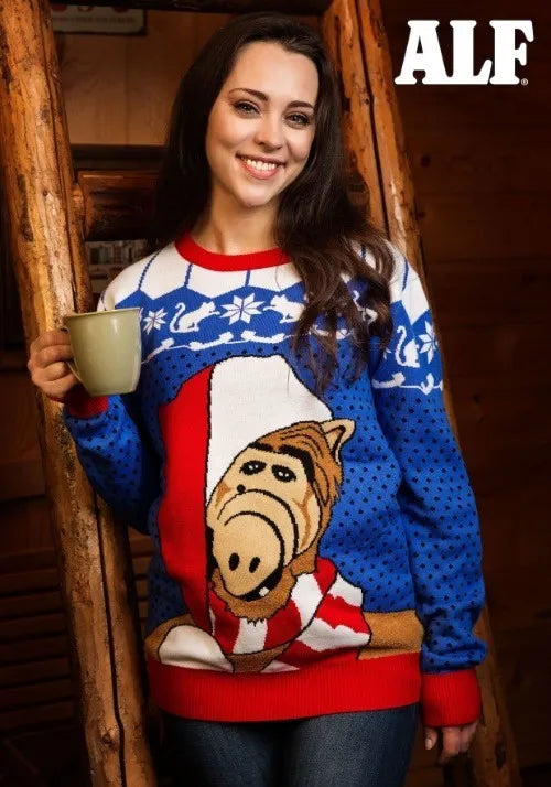 Adult Alf Ugly Christmas Sweater