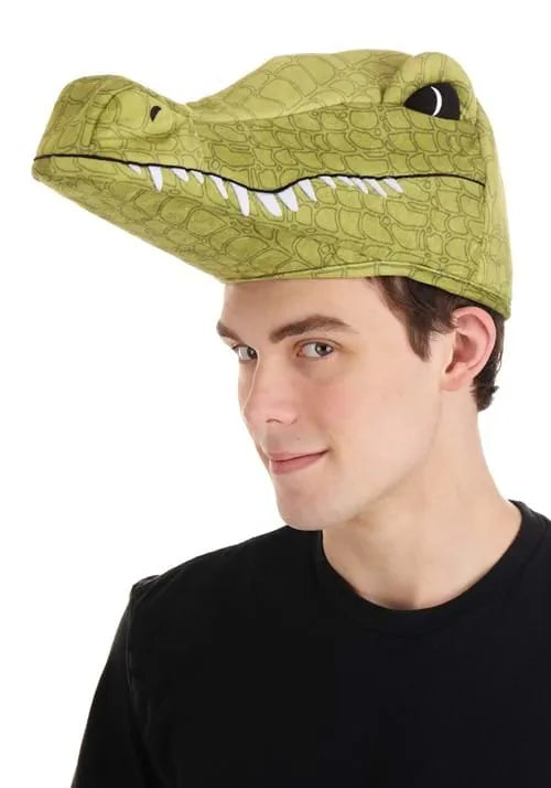 Alligator Plush Costume Hat Main image