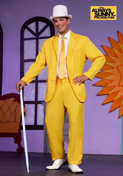 Always Sunny Dayman Suit Costume Main image