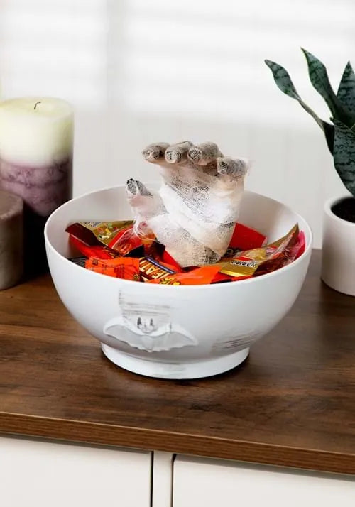 Animated Candy-Bowl Mummy Hand Main image