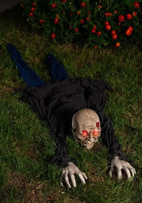 65-Inch Animated Crawling Zombie Decoration Main image