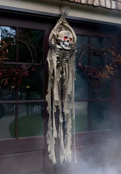 2.5FT Hanging Animated Skeleton Decoration Main image