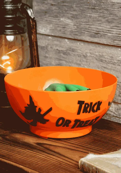 7.5-Inch Animated Monster Hand in Bowl Decoration Main image