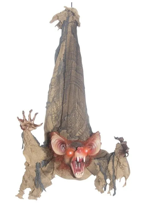 Animated Slashing Bat Halloween Decoration