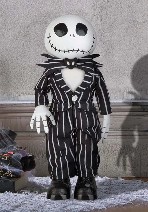 14-Inch Nightmare Before Christmas Animated Tabletop Jack Skellington Decoration Main image