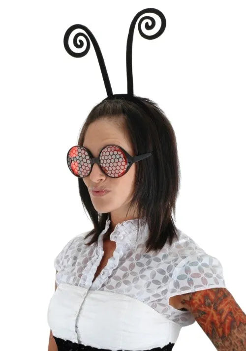 Black Antenna Headband Costume Accessory Main image