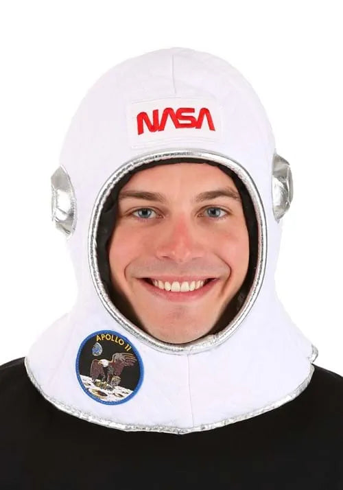 Astronaut Space Plush Costume Helmet Main image