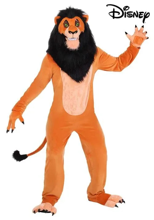 Adult Authentic Disney Scar Mouth Mover Costume Main image