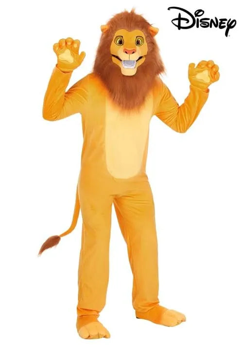 Adult Authentic Disney Simba Mouth Mover Costume