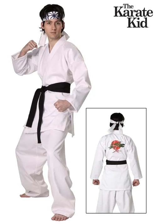 Authentic Adult Karate Kid Daniel San Costume