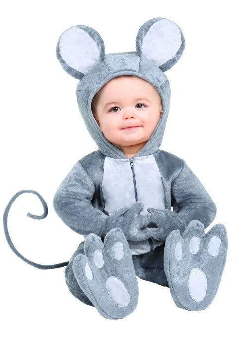 Infant Grey Baby Mouse Costume