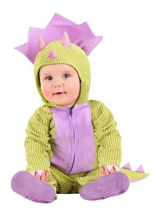 Baby Purple Triceratops Costume Main image