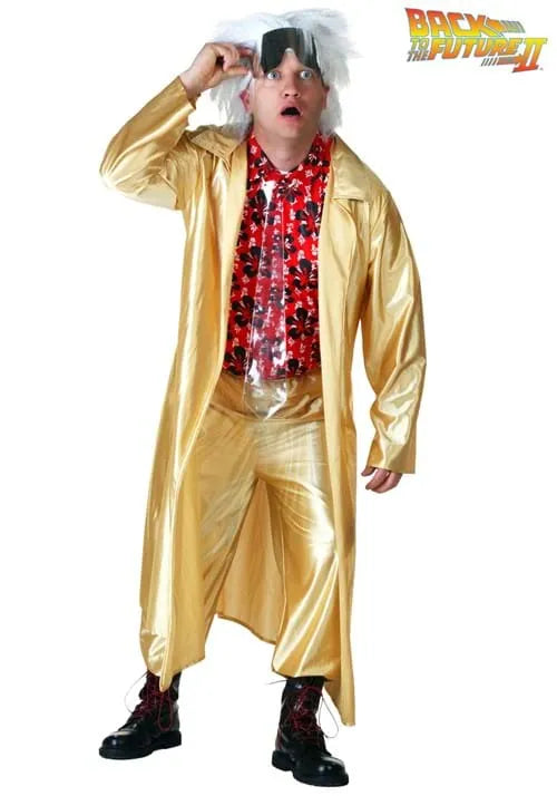 Adult Back to the Future 2015 Doc Brown Costume