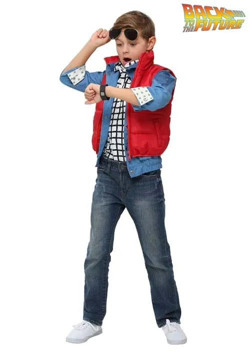Back to the Future Kid's Marty McFly Costume Main image